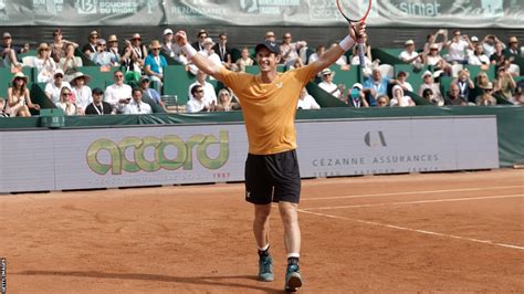 Andy Murray beats Tommy Paul in Aix.